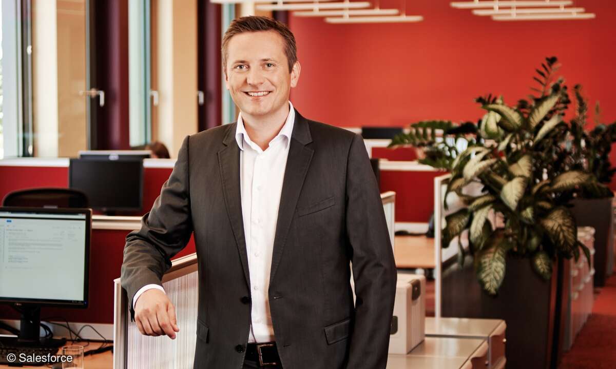 »Auf Force.com kann der Kunde ganze Geschäftsprozesse einrichten.« Marc Hoenke, Director Product Marketing Central EMEA bei Salesforce
