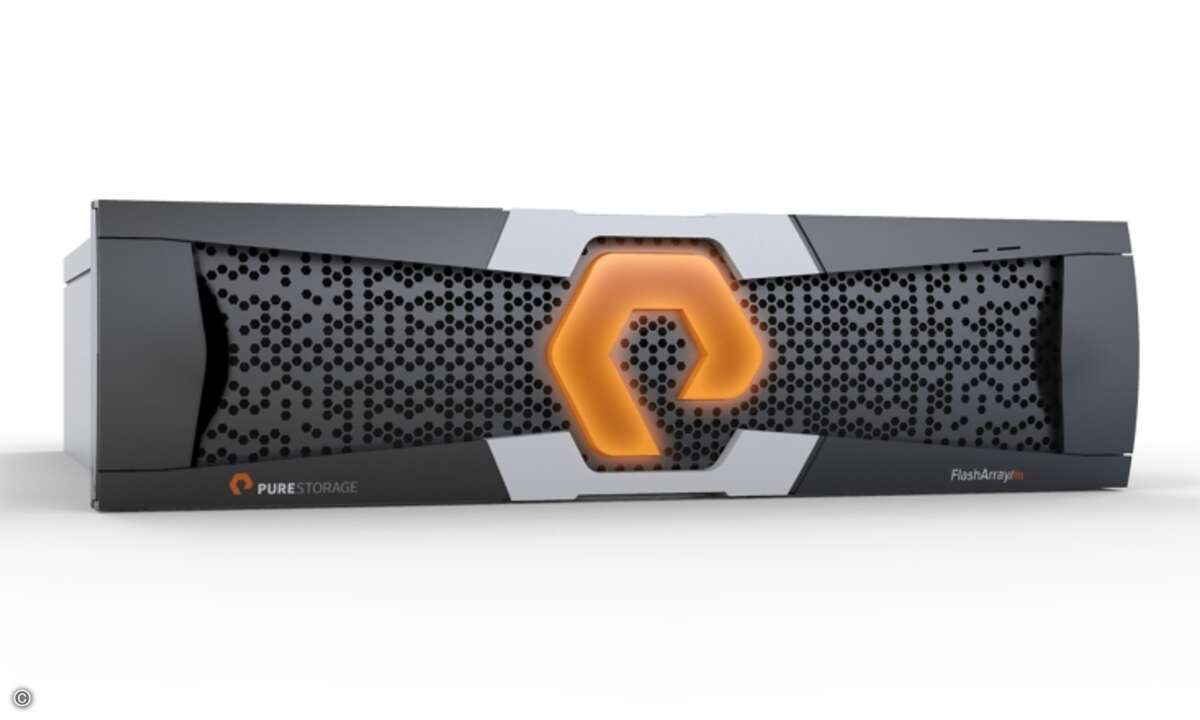 Bekommt regelmäßig Hardware-Upgrades spendiert: das Pure Storage FlashArray//m