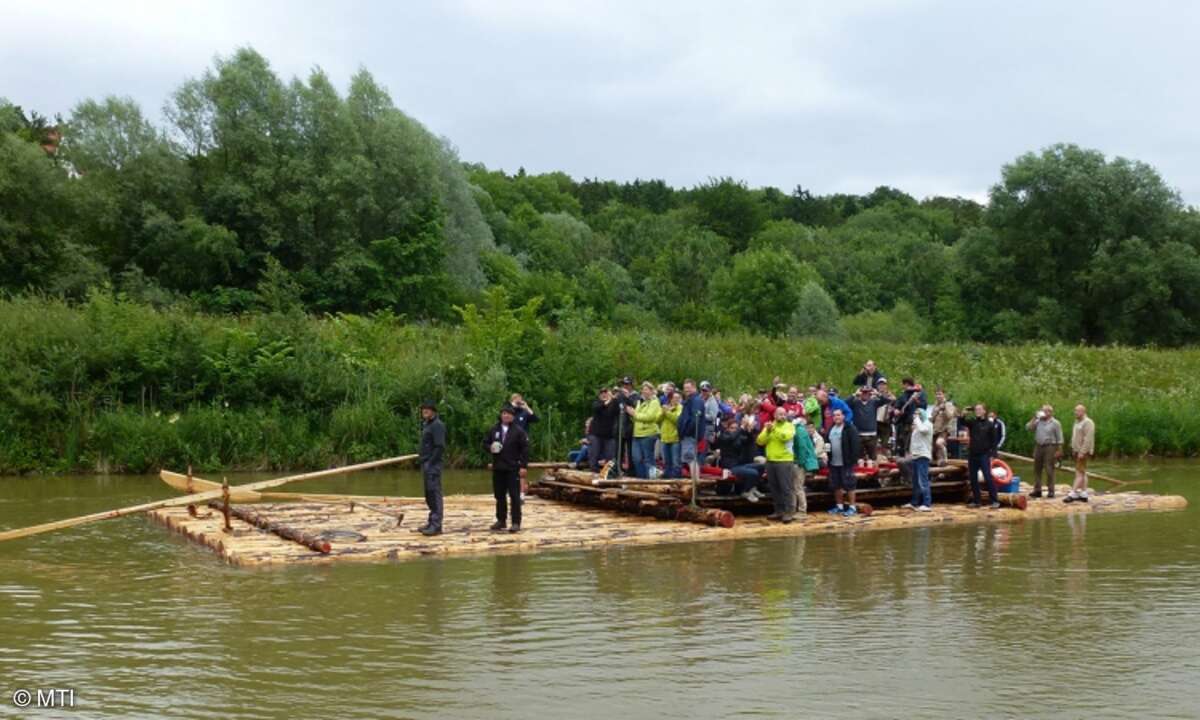 Traditionell endet der MTI Kongress mit einer Floßfahrt auf der Isar, so wie hier im vergangenen Jahr