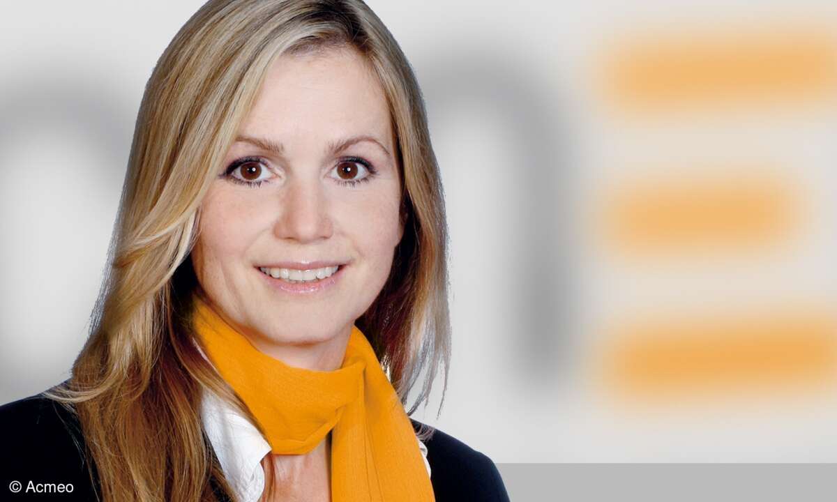 Isabelle von Künßberg, Prokuristin, BDM und Vertriebsleiterin bei Acmeo