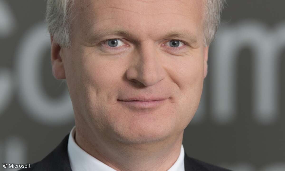 Floris van Heijst, General Manager für das Mittelstands- und Partnergeschäft und Mitglied der Geschäftsleitung bei Microsoft Deutschland