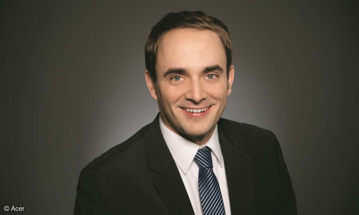 »Virtual Reality-Brillen spielen für den Hardware-Markt derzeit noch keine Rolle.« Tobias Färber, Head of Product Business Unit bei Acer