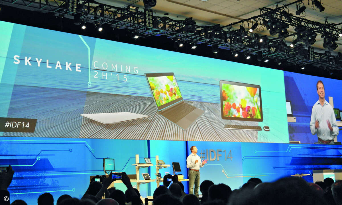 Ankündigung der neuen Intel-Prozessorarchitektur auf der IDF 2014