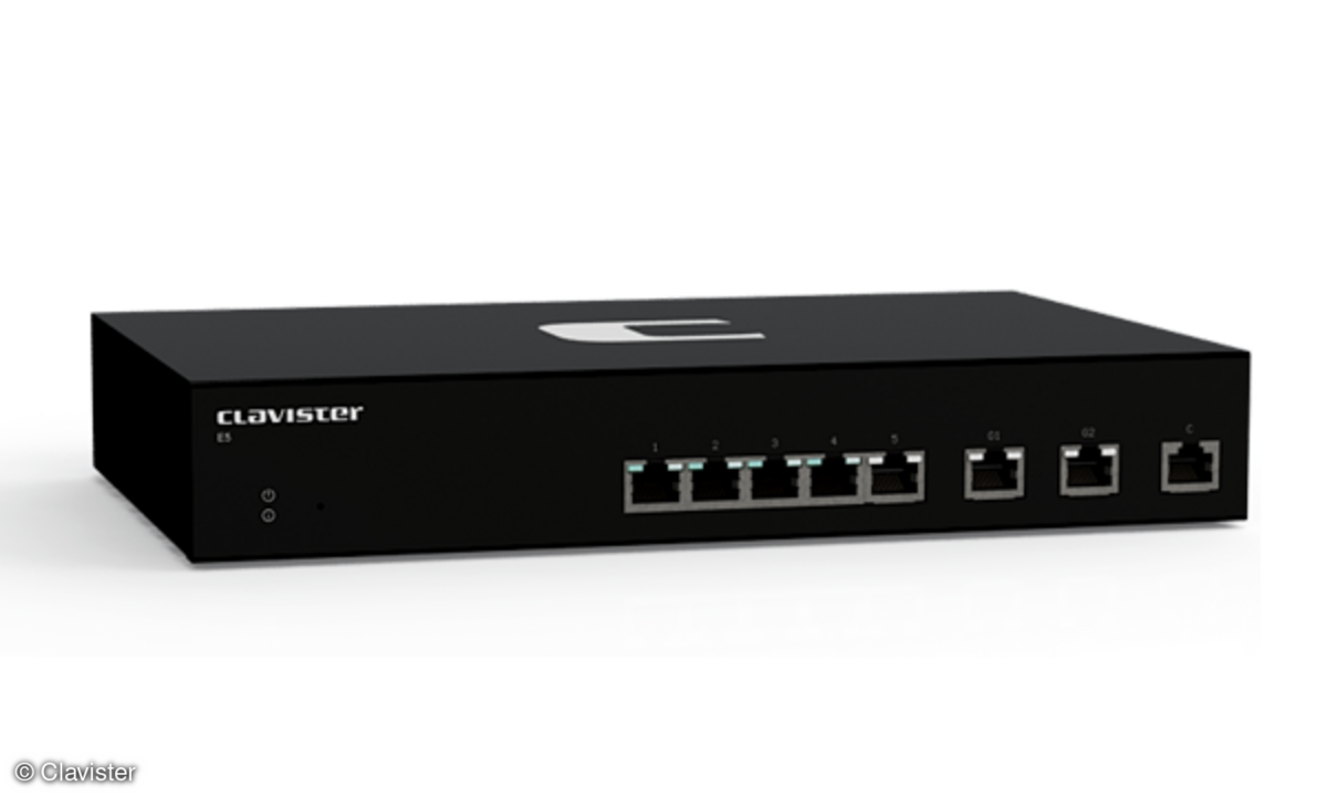 Kann bald auch gemietet werden: die Clavister E5-Appliances