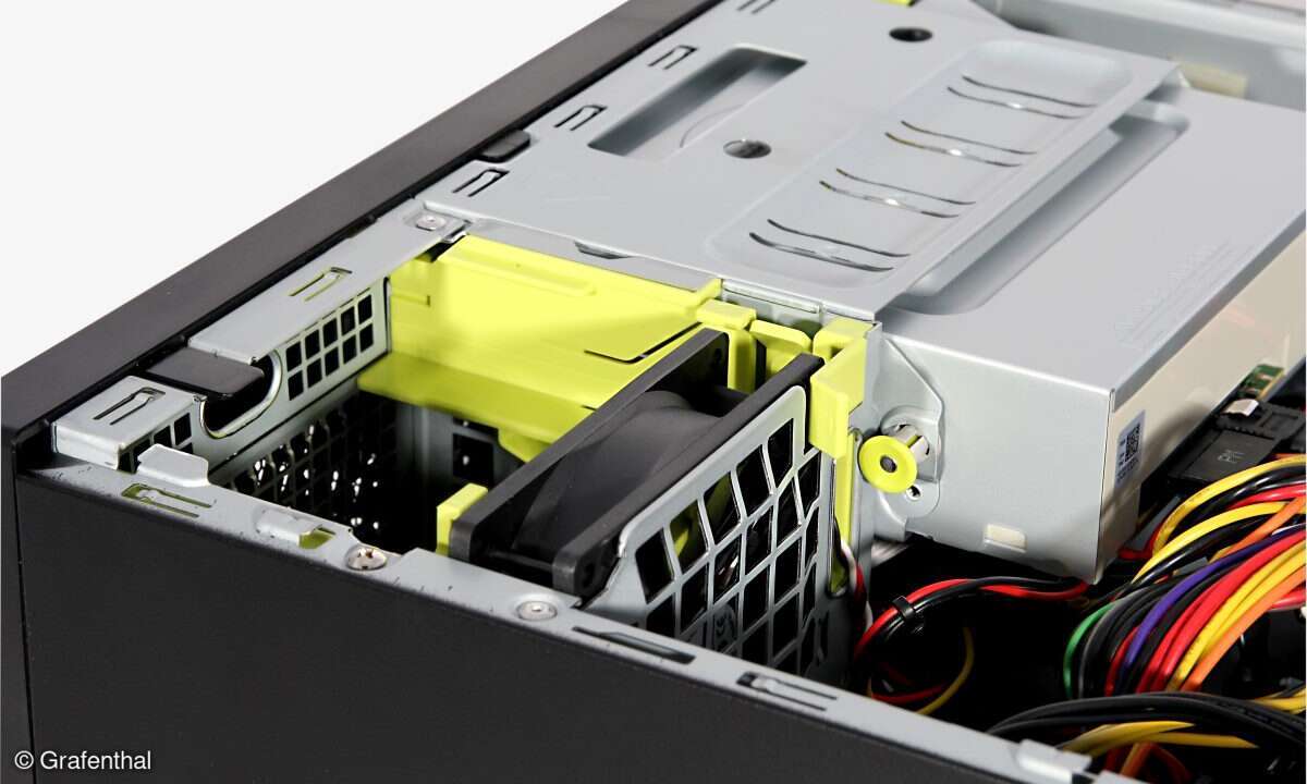 Bei der HT-Serie im klassischen PC-Design lassen sich Komponenten ganz ohne Werkzeug austauschen