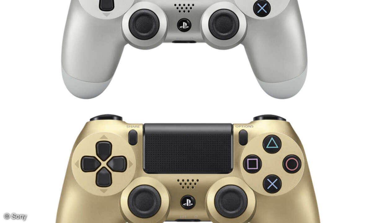 Silber und Gold erweitern die Farbauswahl bei den Controllern