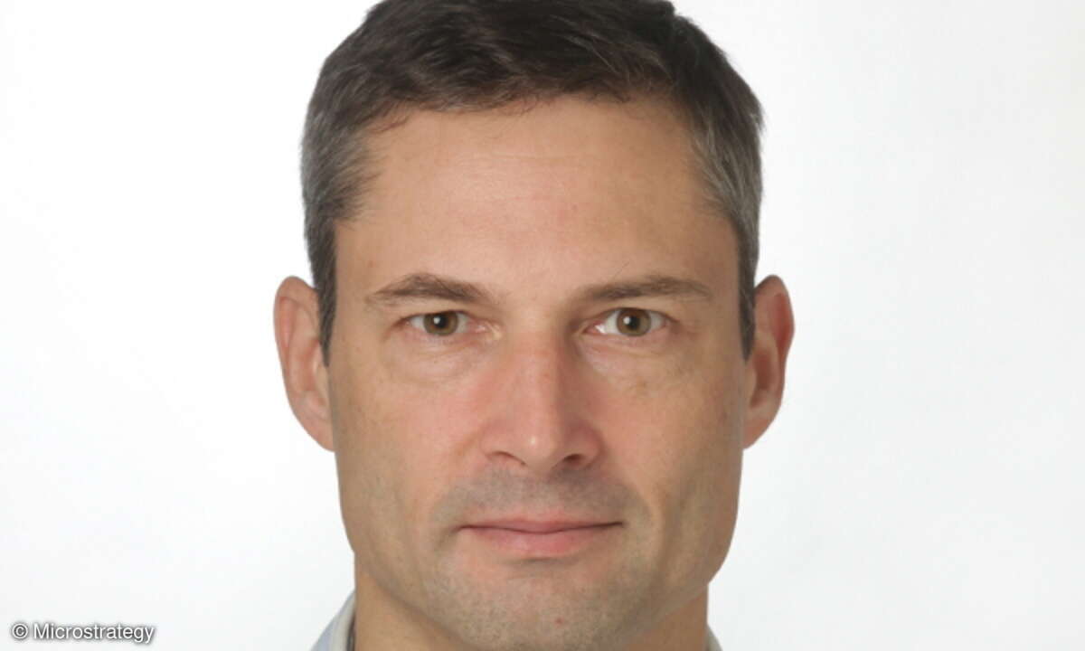 Marcel Engel, Executive Sales Director bei Microstrategy Deutschland