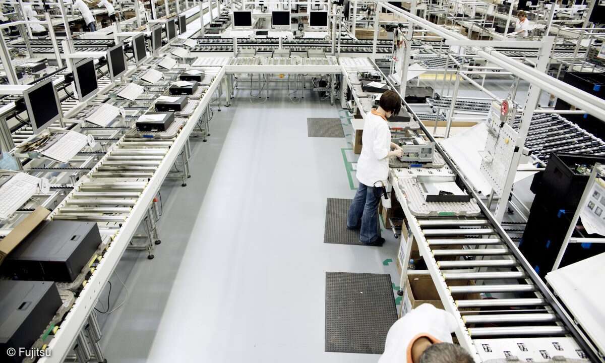 Das Augsburger High Tech-Werk wird nach Lean-Production-Grundsätzen geführt