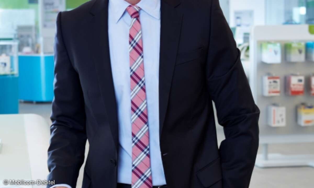 Hubert Kluske. Geschäftsführer der Mobilcom-Debitel Shop GmbH