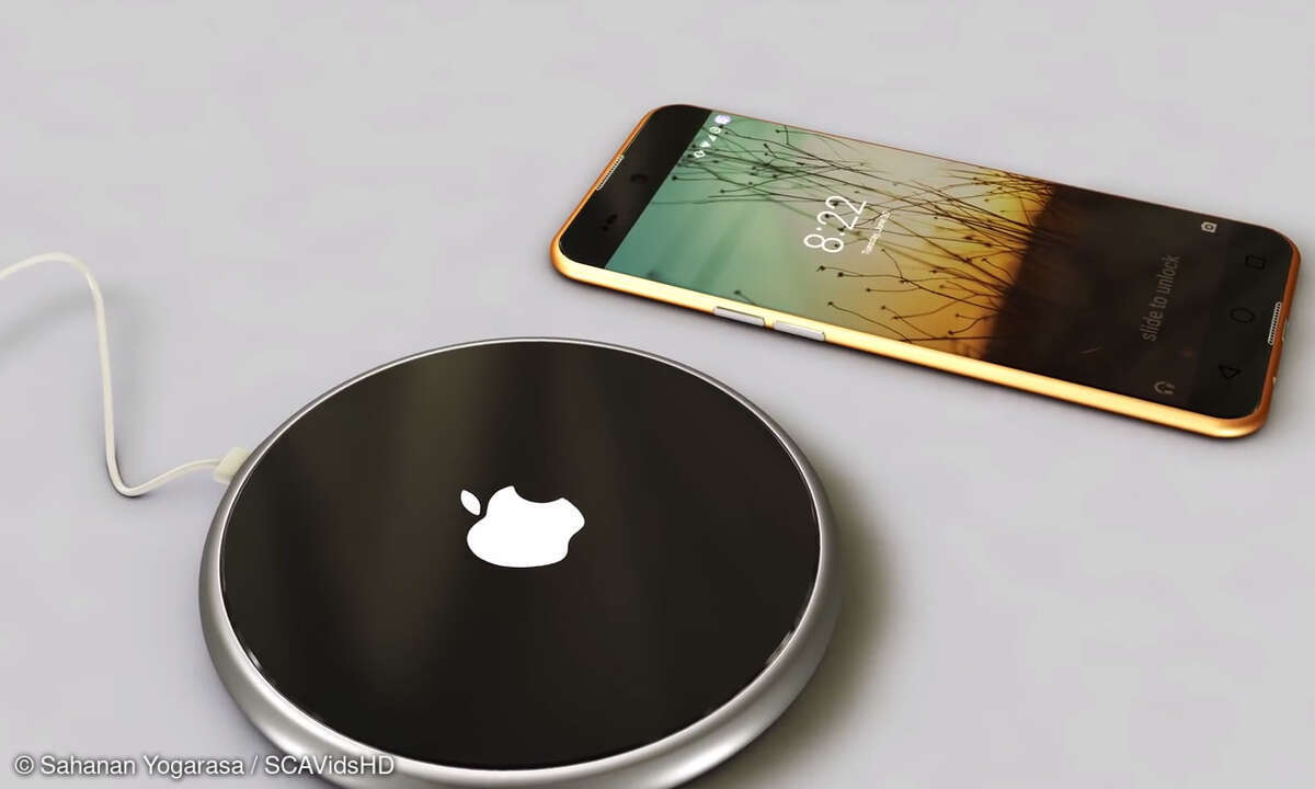 Das Aufladen des iPhone 7 soll kabellos vonstatten gehen