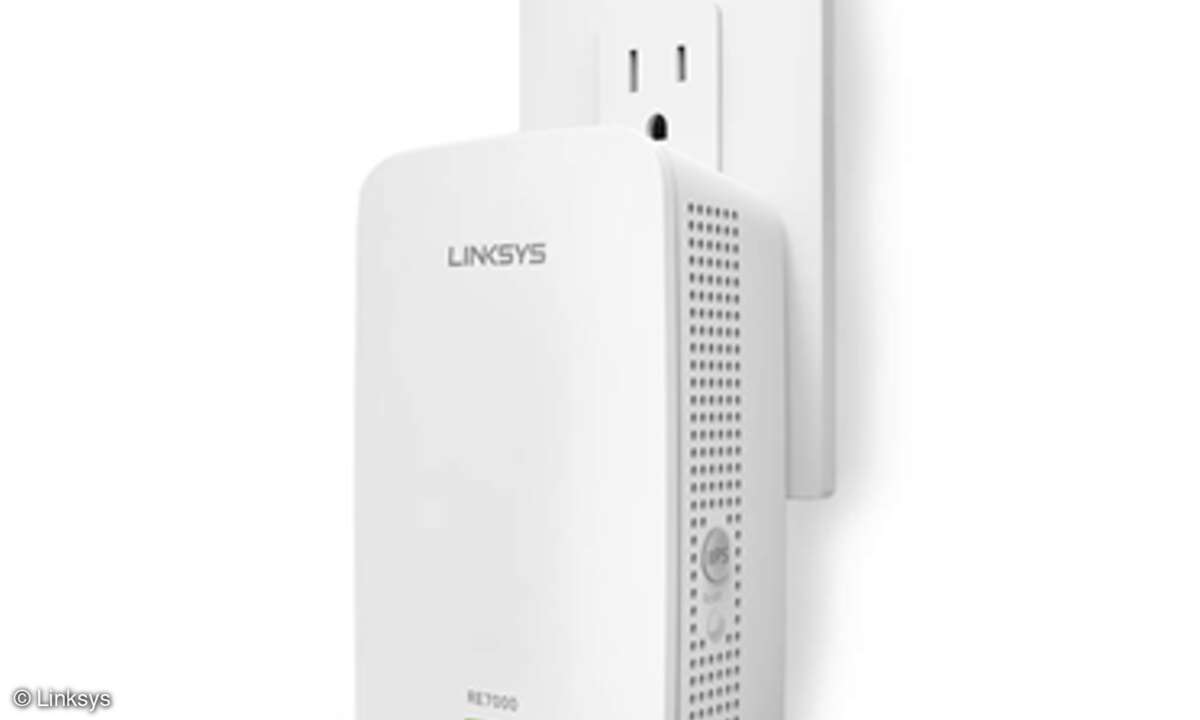 Der WLAN-Repeater »RE7000« verstärkt das WiFi-Signal im Haus