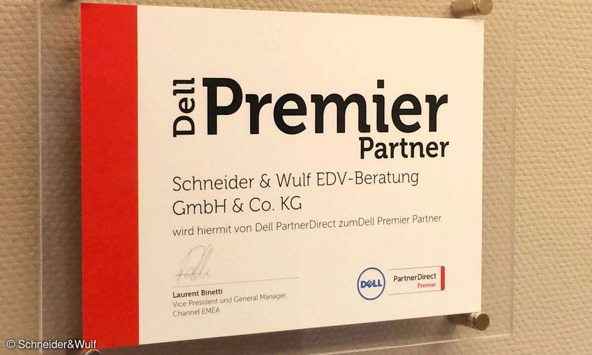Schneider & Wulf ist neuer Premier Partner von Dell