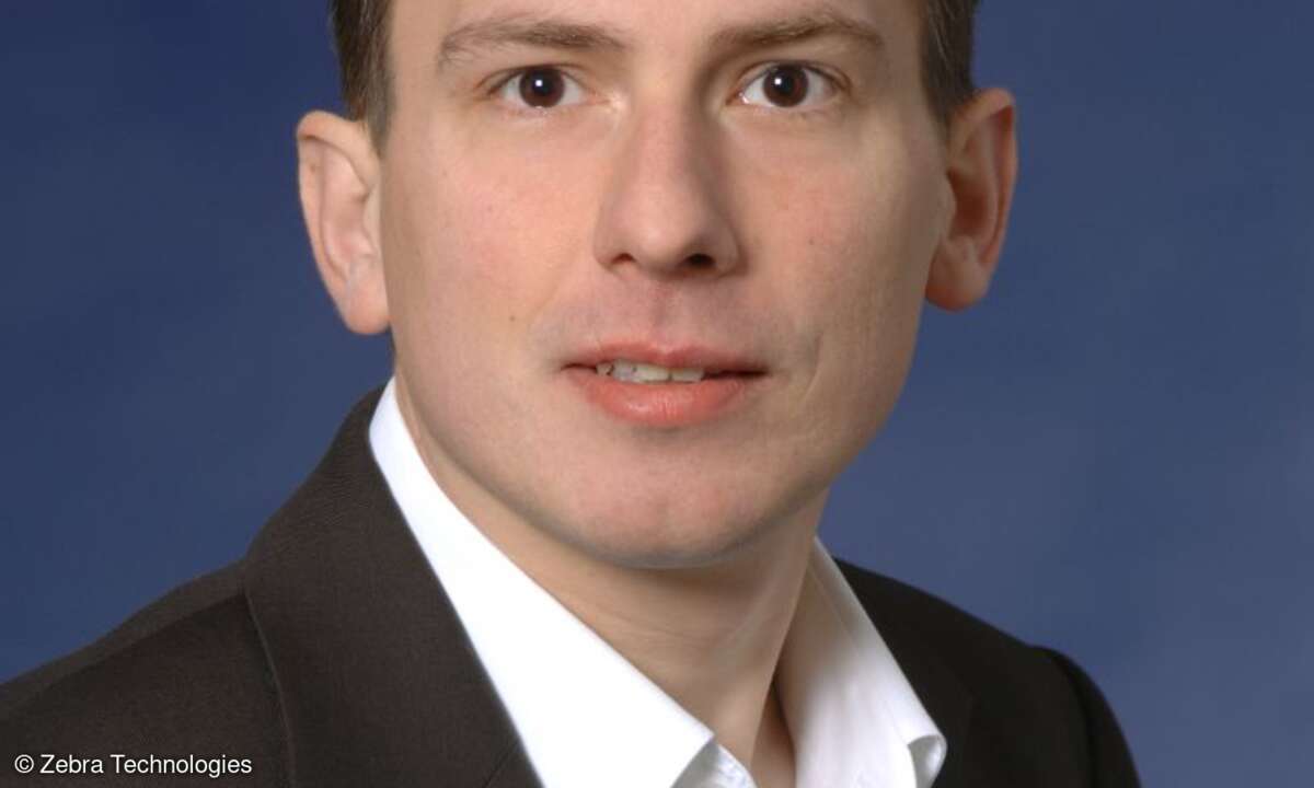 Alexander Honigmann, Leiter technischer Vertrieb bei Zebra
