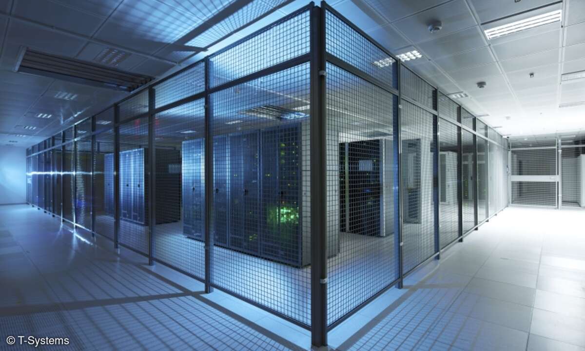 Server im Rechenzentrum von T-Systems in Biere