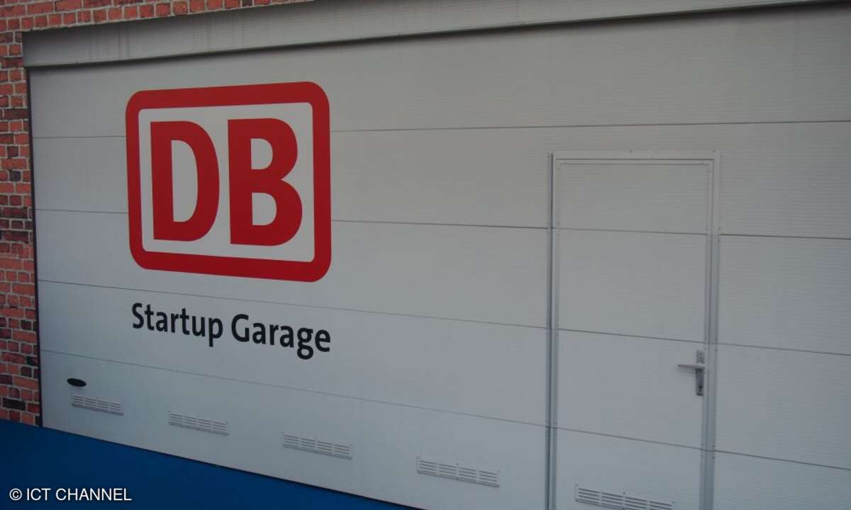 Die Start-up Garage der Deutschen Bahn. Konzerne wie die Bahn setzen mittlerweile auf Start-ups