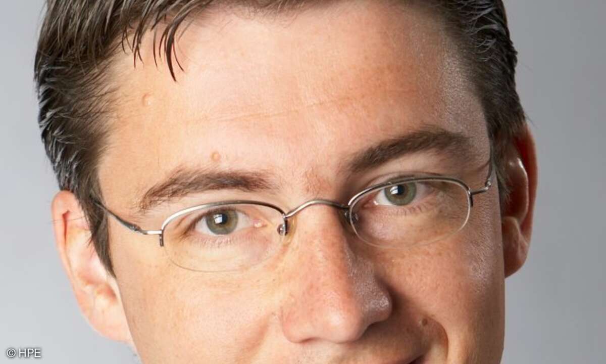 Florian Bettges, Category Manager Storage bei Hewlett Packard Enterprise.