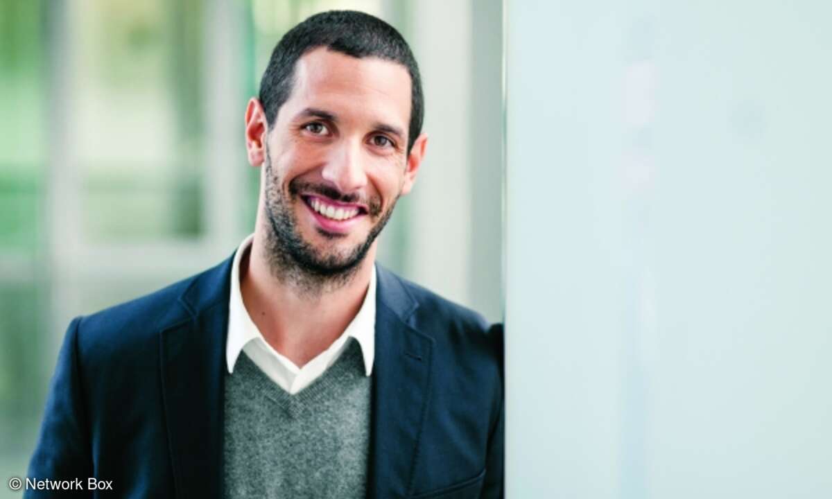 Dariush Ansari, Geschäftsleiter bei Network Box in Deutschland