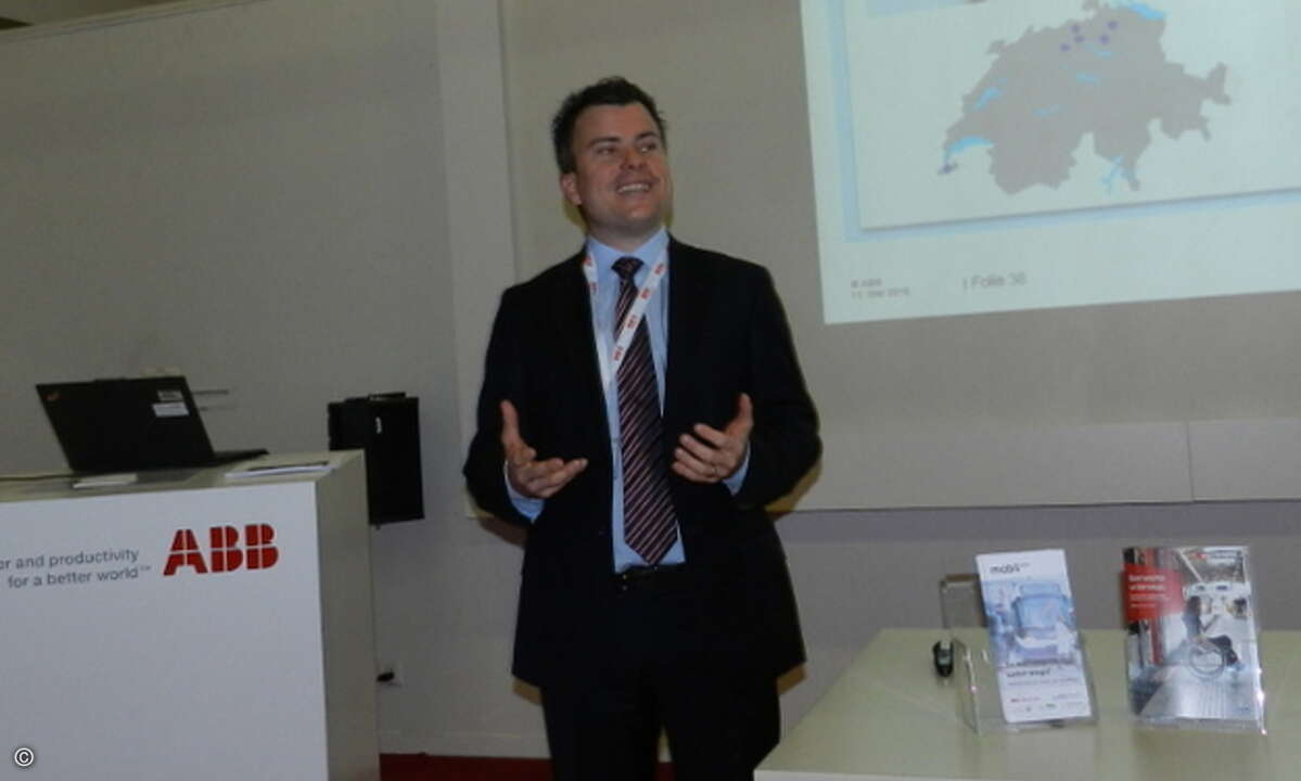 Marcel Rüfenacht, ABB: »Die Summe aller Schaltanlagenfelder und Transformatoren im Gotthard-Tunnel ist größer als im Verteilnetz einer Stadt wie St. Gallen.«
