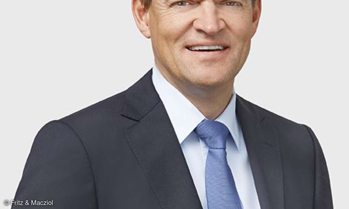 Oliver Schallhorn, Geschäftsführer von Fritz & Macziol in Ulm