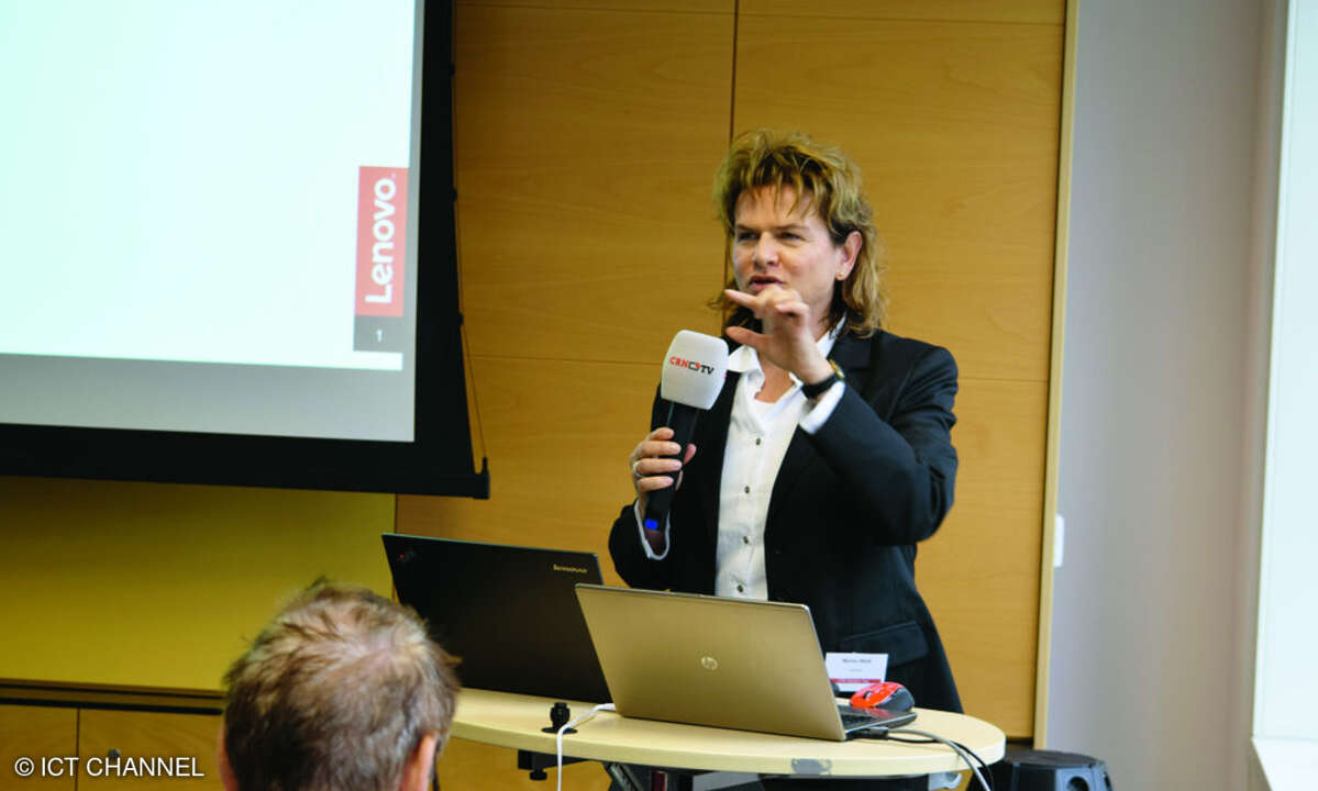 Marion Weiß, Business Development Manager MSP & CSP Central bei Lenovo