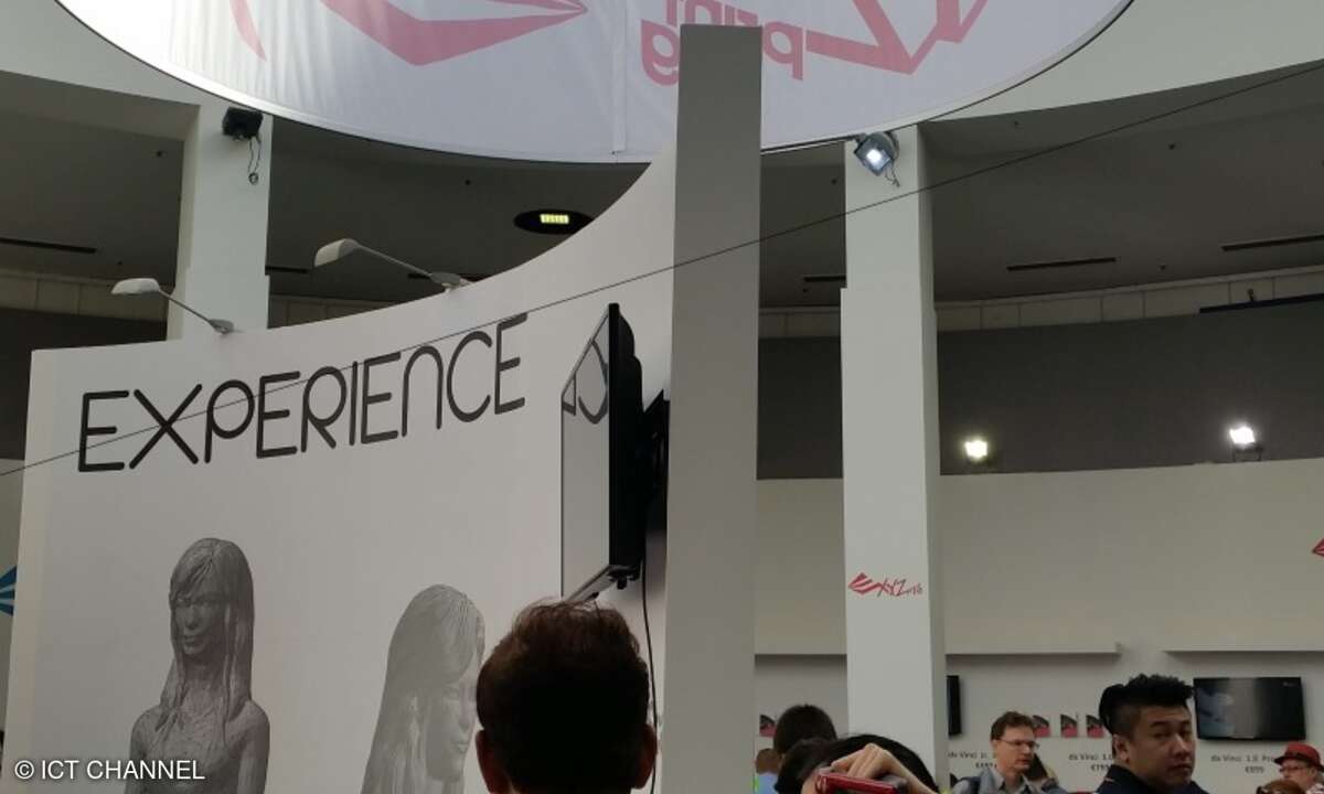 3D-Druck für Consumer stellte XYZ-Printing in Halle 16 aus