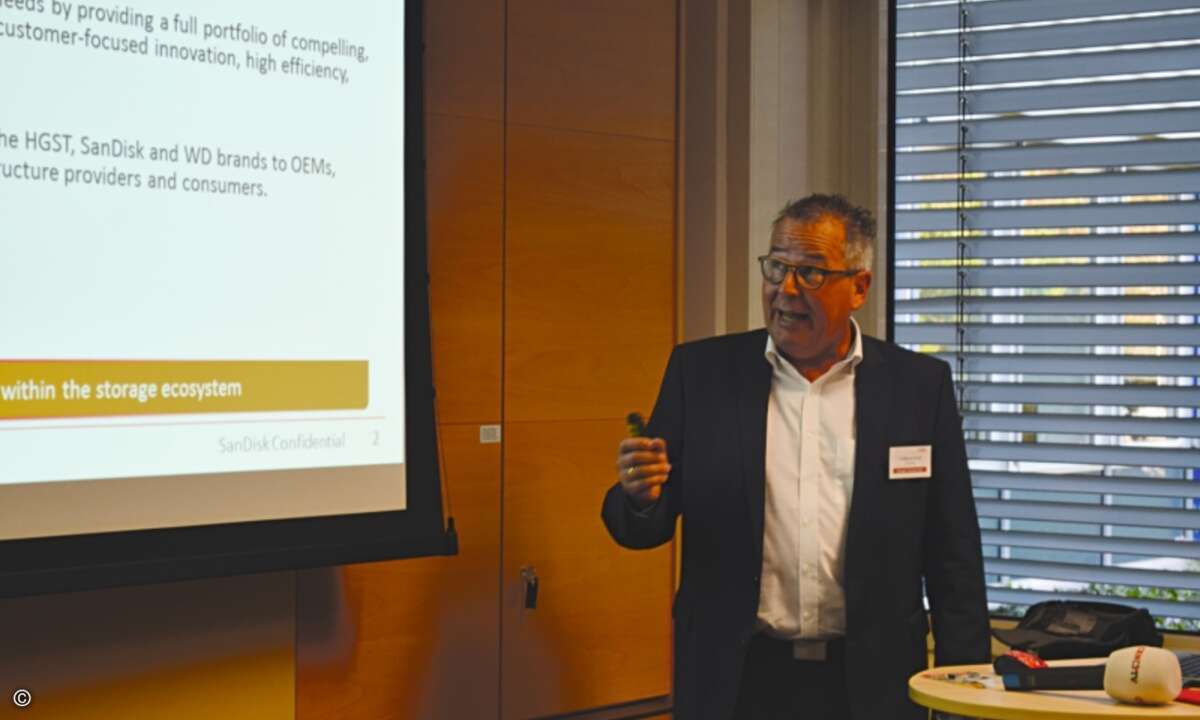 Wolfgang Pauels, Business Development Manager OEM Channel DACH bei Sandisk