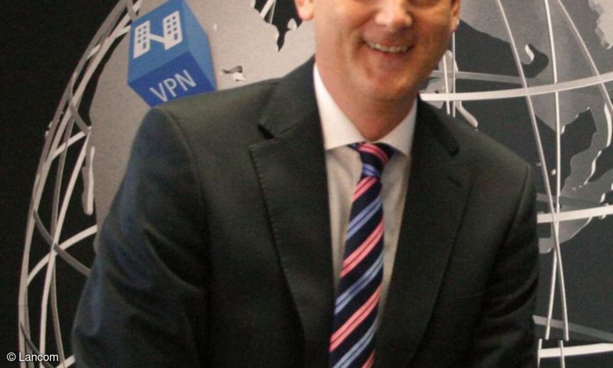 Stefan Herrlich, geschäftsführender Gesellschafter bei Lancom