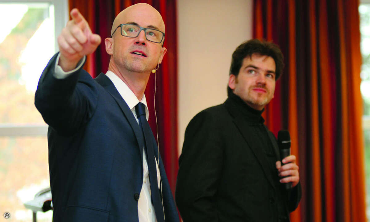 Matthäus Hose, Verlagsleiter WEKA FACHMEDIEN, und Prof. Dr. Matthias Spörrle