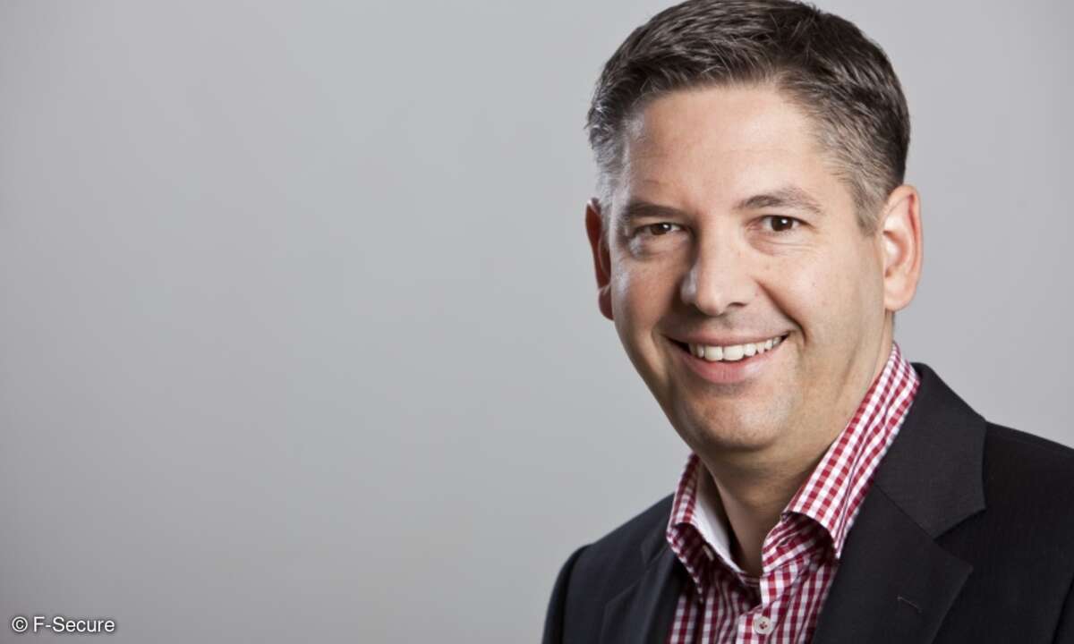 Klaus Jetter, Head of Region DACH/I/PL/IB bei F-Secure