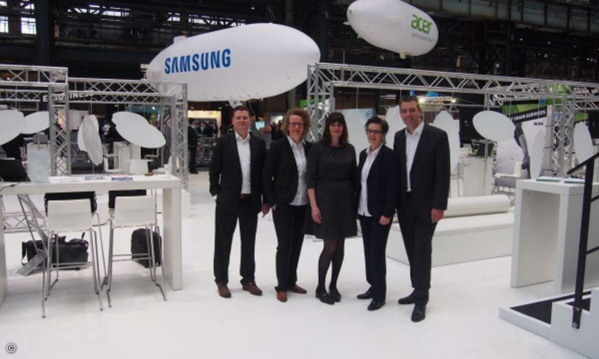 Neu formiertes Also-Management: (v.l.) Reiner Schwitzki, Simone Blome, Sabine Hammer, Sylke Rohbrecht und Christoph Dietz