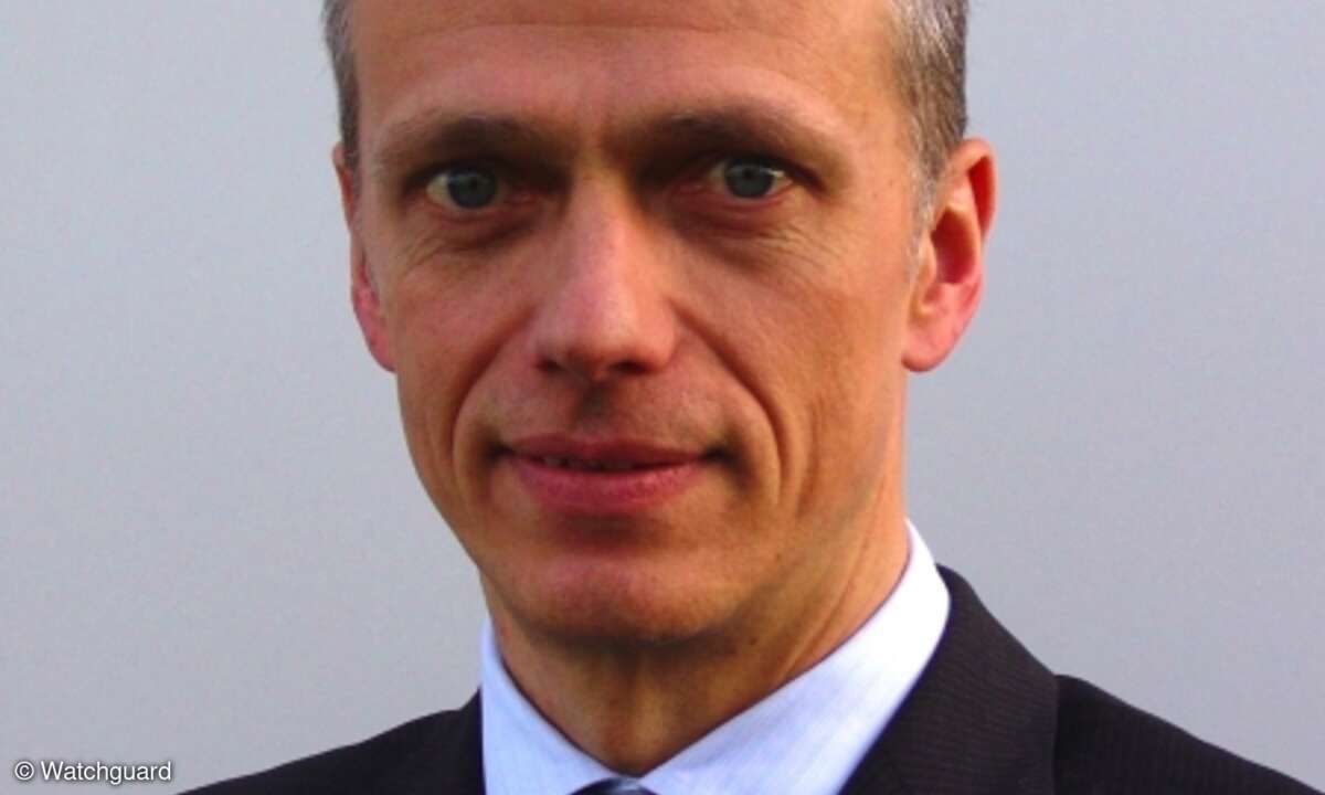 Michael Haas, Area Sales Director Central EMEA bei Watchguard