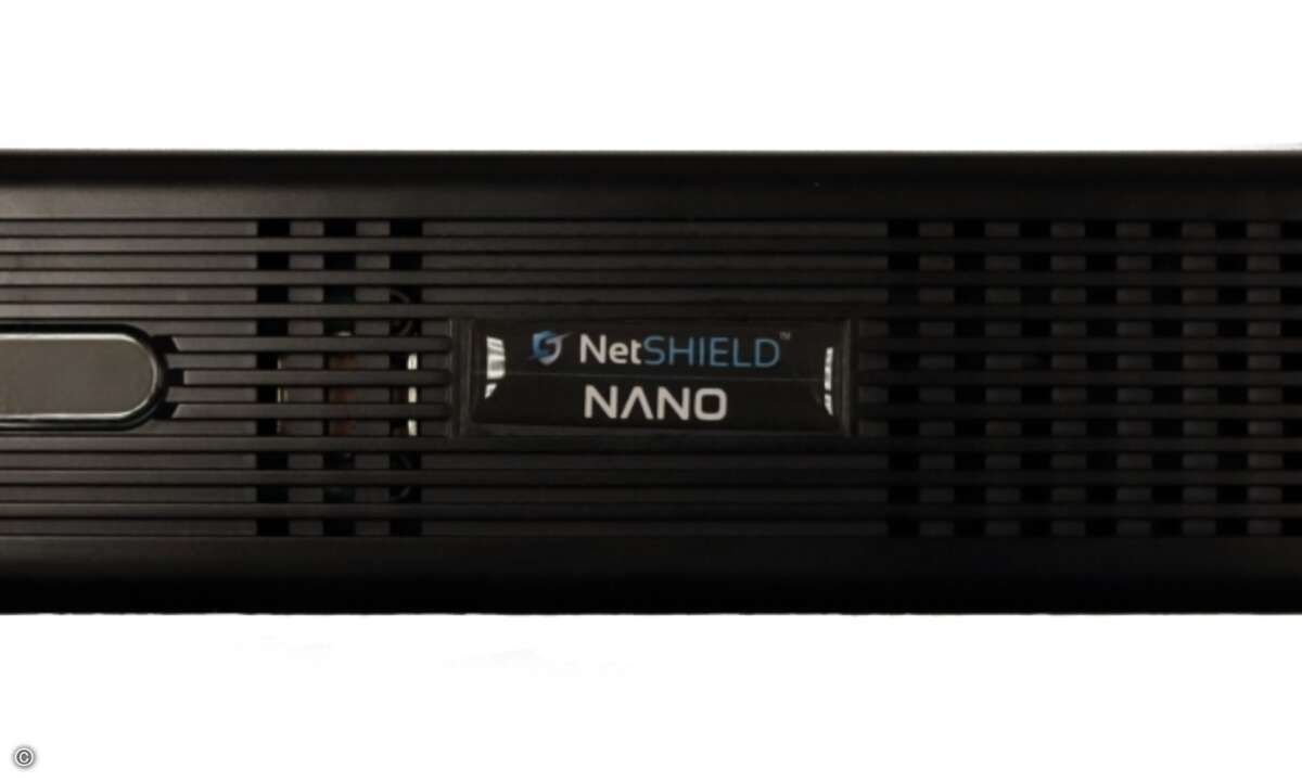 Kleines Kästchen für kleine Netze: Die »Netshield Nano«-Appliance sichert Infrastrukturen mit bis zu 25 Geräten – das größte Modell ist dagegen für bis zu 10.000 Devices ausgelegt