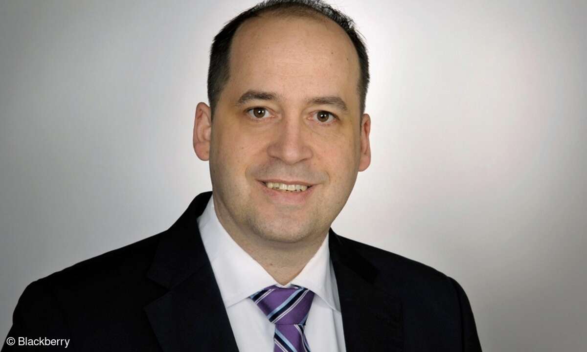Axel Conrad, Enterprise Channel Sales Lead Central Europe bei Blackberry