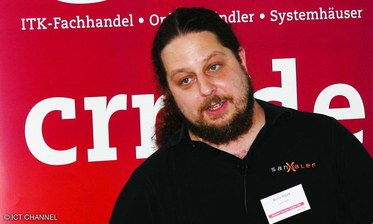 Beim CRN Solution Day vergangenen Mai sorgte Boris Hajek für Aufsehen
