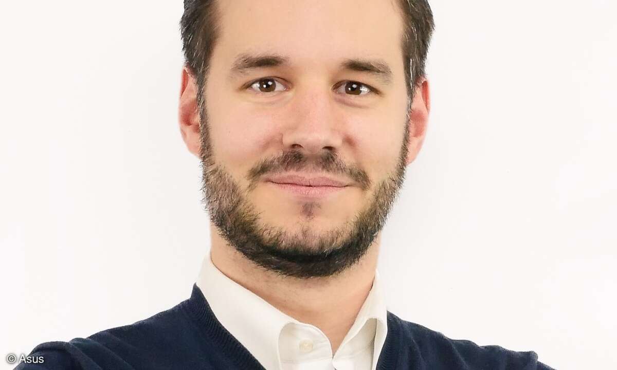 Fabian Servatius, Channel Sales Team Leader Open Platfrom Business Group bei Asus