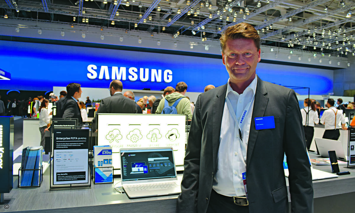 Martin Böker von Samsung