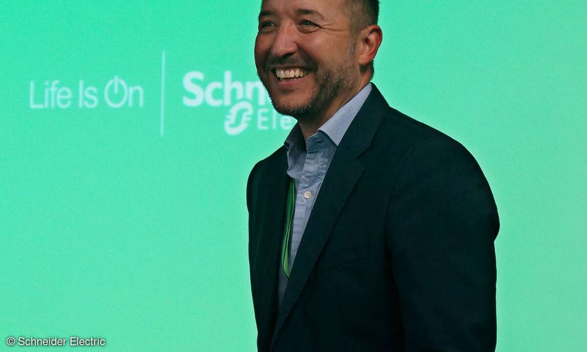 Michel Arres, Vice President der IT Division bei Schneider Electric