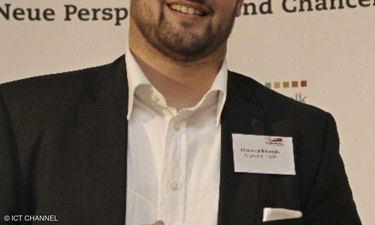 Francesco Dibartolo von Solarwinds MSP freut sich als Newcomer über seinen ersten CRN-Stern