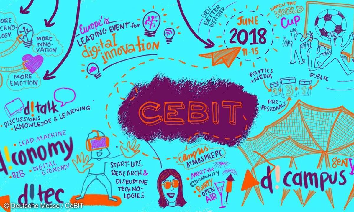 Die CEBIT 2018 geht mit einem neuen Konzept an den Start