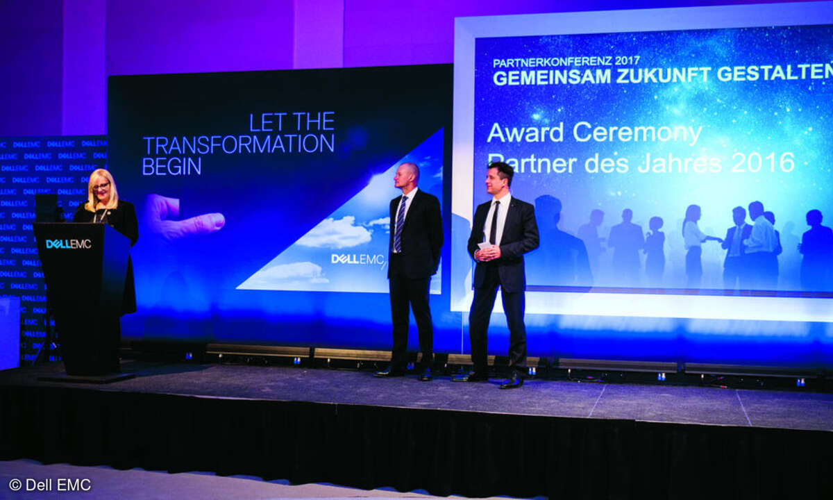 Die erste gemeinsame Partnerkonferenz von Dell und EMC