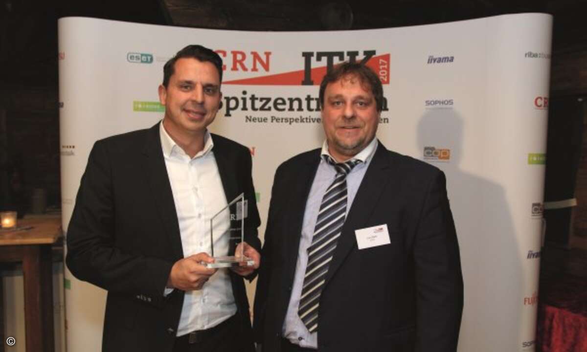 Kai Volmer (li.) mit Lars Bube von der CRN (Foto: CRN)