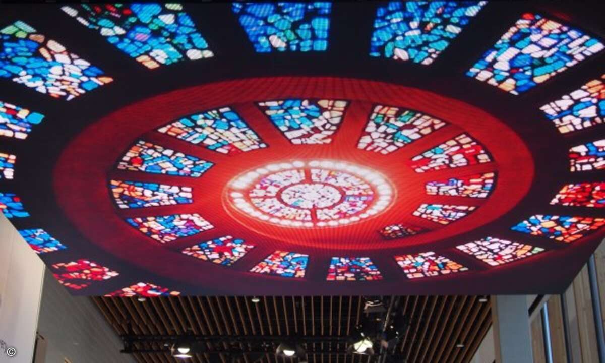 LED überkopf bei Samsung (Foto: CRN)