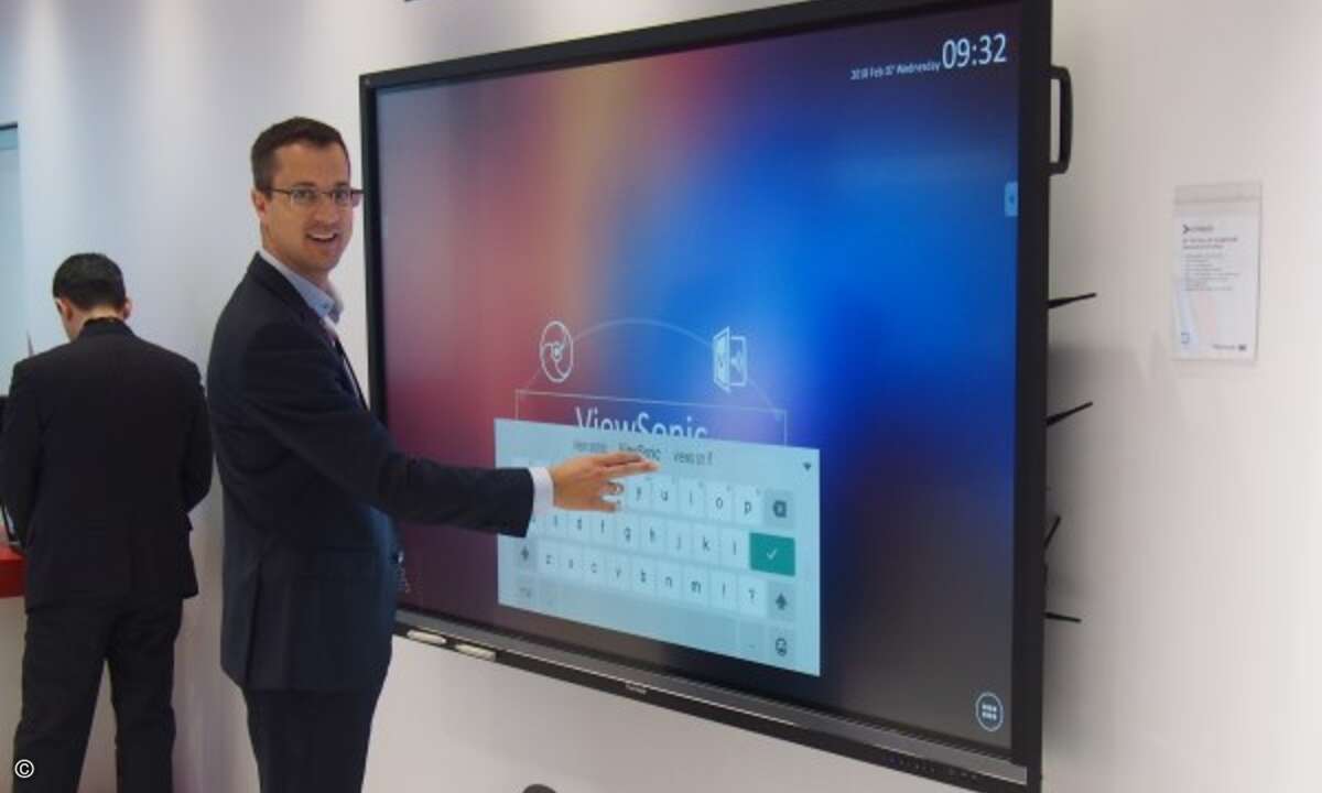 Viewsonics Large-Format-Displays (Foto: CRN)