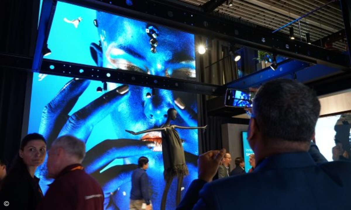 LED-Signage-Installation von NEC (Foto: NEC)