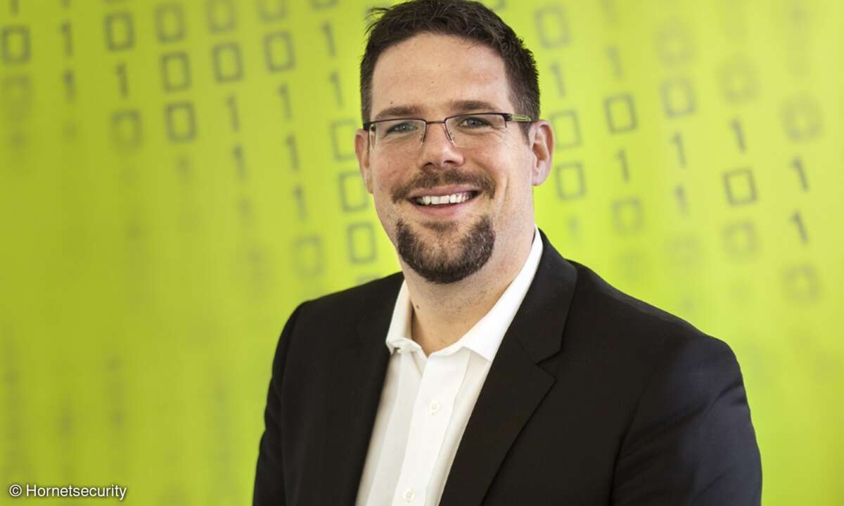 Daniel Blank, Geschäftsführer von Hornetsecurity