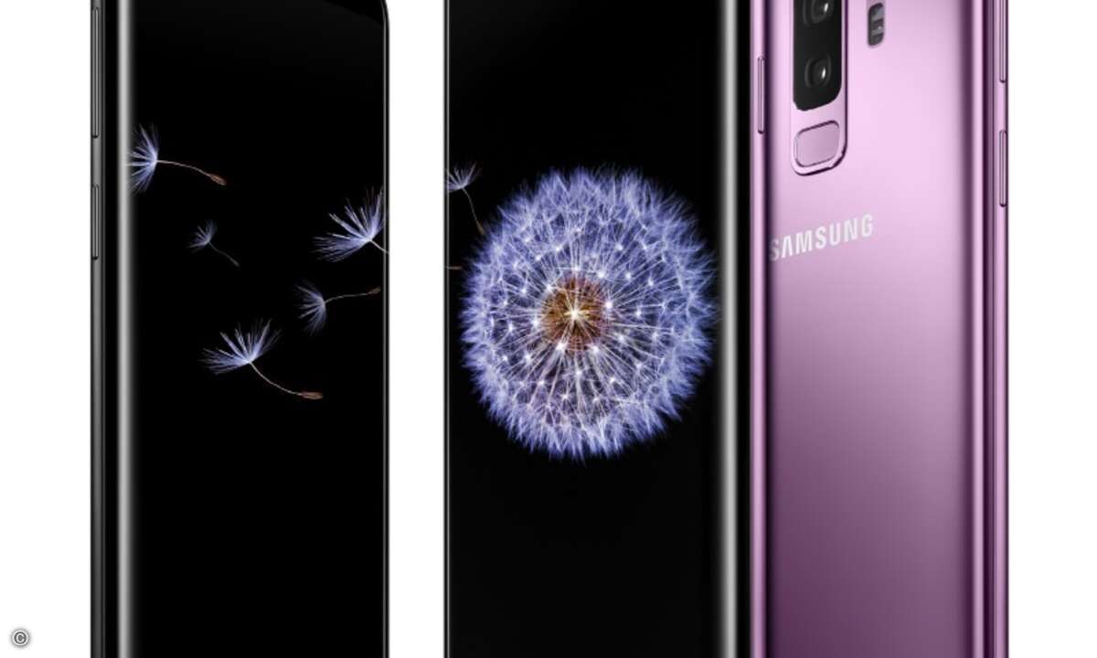 Das Samsung Galaxy S9 ist eines der Messe-Highlights