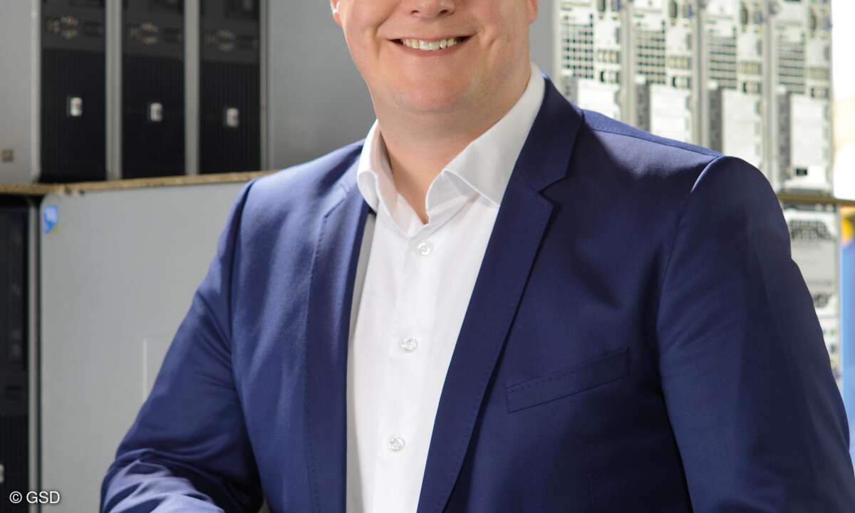 GSD-Chef Ralf Schweitzer betont die hohe Qualität der professionell wiederaufbereiteten Business-Hardware