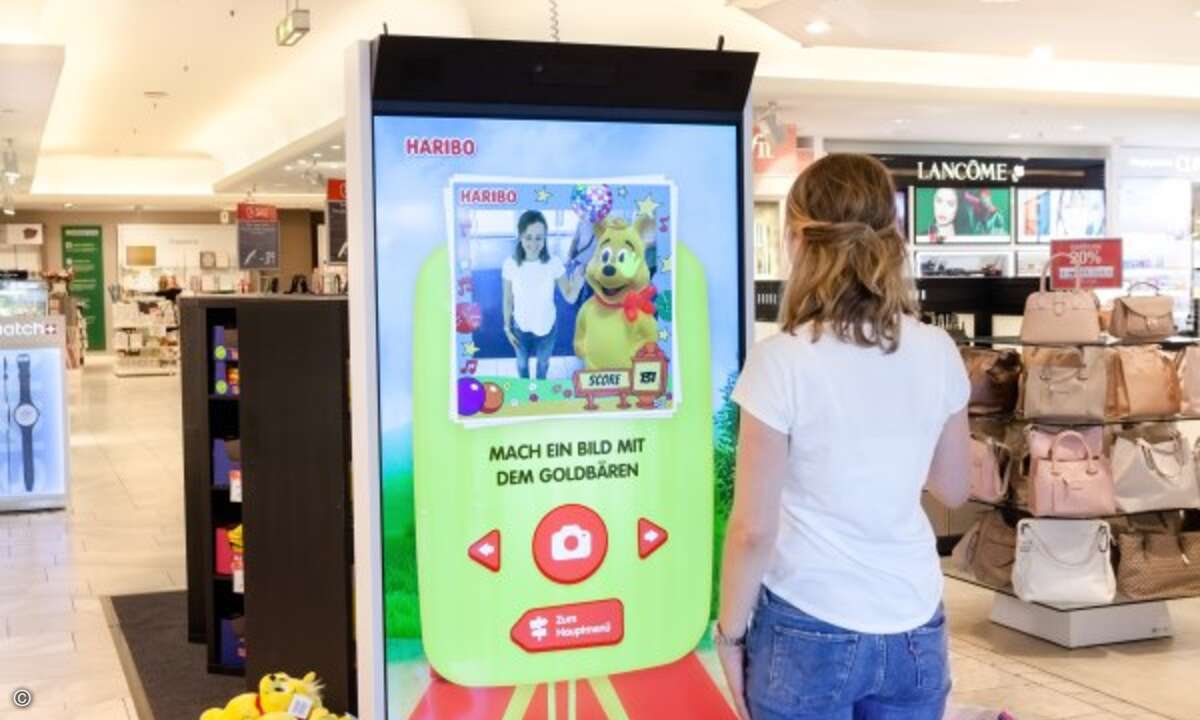 Die Fotobox weckt den Spieltrieb (Foto: Ameria)