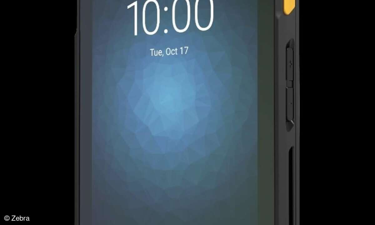 Das robuste Smartphone beherrscht auch Push-to-Talk-Anrufe zu allen Zebra-kompatiblen Geräten