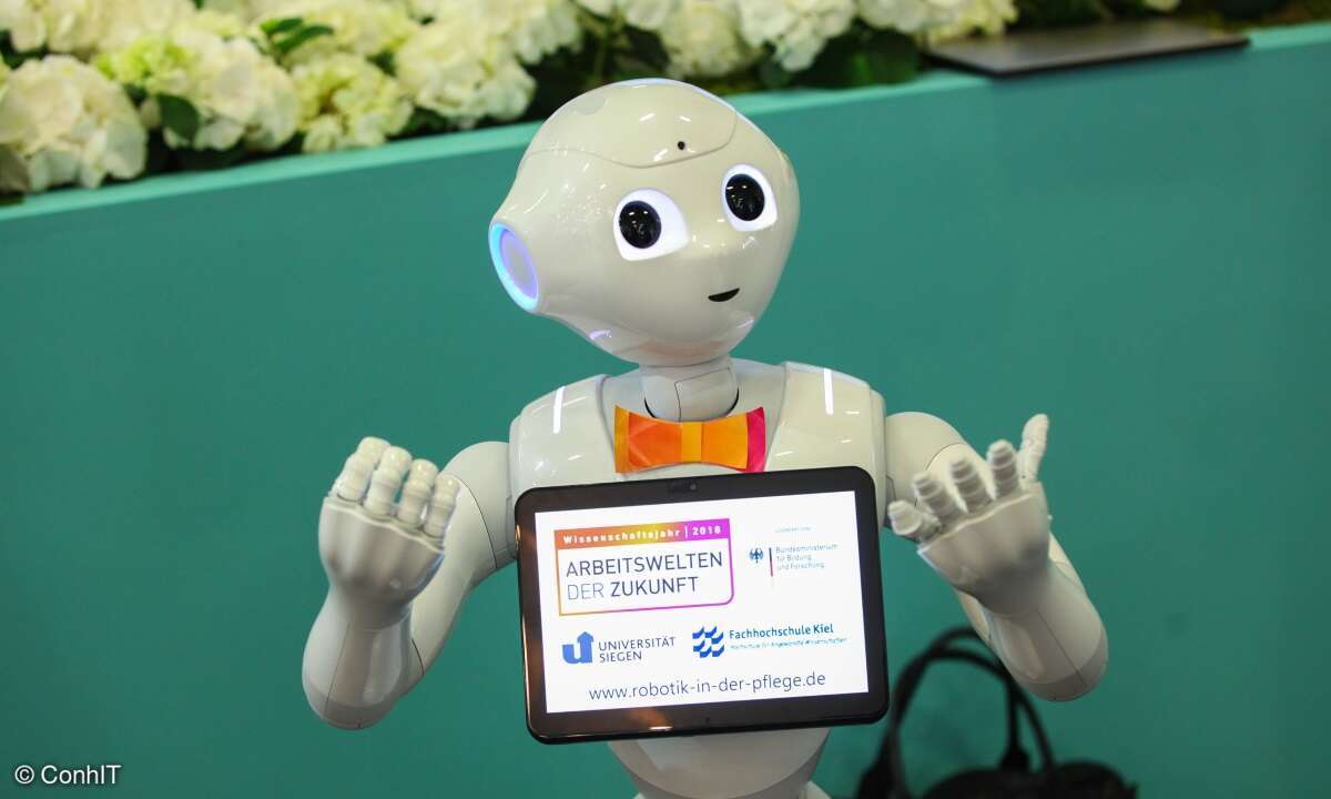 ConhIT 2018: Roboter wie Pepper sind auch im Gesundheitswesen auf dem Vormarsch